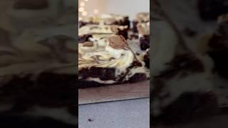 FUDGY Cheesecake Brownies 