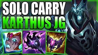 KARTHUS JUNGLE IS ABSOLUTELY AMAZING AT CARRYING GAMES BY HIMSELF! Gameplay Guide League of Legends