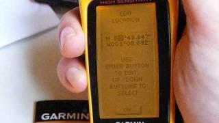 Garmin Etrex H GPS Sat Nav Quickstart Guide Video