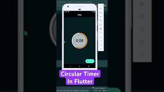 Circular Timer in Flutter #flutter