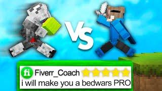 Can I Beat The Most Popular Bedwars Fiverr Coach?