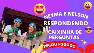 Neyma e Nelson Respondem caixinha de perguntas do Instagram.