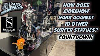 How does SIDESHOW SILVER SURFER Maquette COMPARE TO OTHERS IN THIS TOP TEN COUNTDOWN!