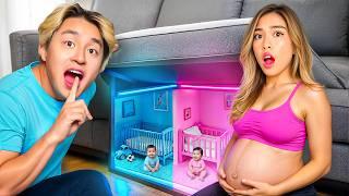 Я Построил СЕКРЕТНУЮ Комнату Для Моих Малышей!