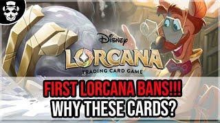 FIRST LORCANA BANS! | Why These Cards Explained