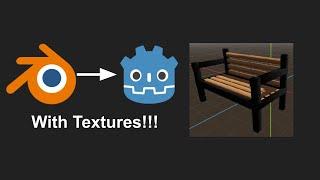 How to Import 3D Models w/ Textures from Blender 4.2 to Godot 4.3