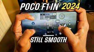 POCO F1 IN 2024 STILL SMOOTH !!!  4 FINGERS + GYROSCOPE . 60 FPSPUBG & BGMI TESTPUBG MOBILE