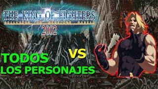 Todos Los Personajes vs Rugal - KOF 2002