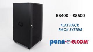 Flat Pack Rack | R8400-XX / R8500-XX | Penn Elcom - Product and Assemby Guide