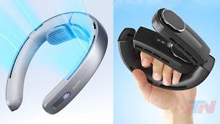 TOP 5 BEST PORTABLE NECK FAN 2025 REVIEW - BLADELESS NECK FAN UNBOXING, NECK COOLER FAN FOR KITCHEN