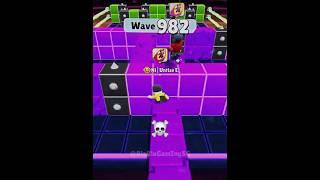 Stumble Guys Block Dash endless unlucky moment in wave 900️ #stumbleguys