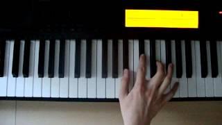 C#dim7 - Piano Chords - How To Play