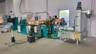 90MM VENTED SINGLE EXTRUDER WITH DFC BY TANMAN INDUSTRIES. Mo: 96383 18056