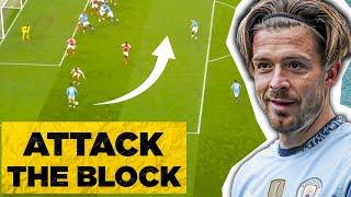 How Grealish's Gravity Broke Arsenal's Low Block | Man City 2 - 2 Arsenal Analysis