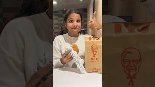 Eating KFC In McDonalds | Eating KFC burger in McDonalds food Challenge #shorts #ashortaday