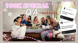 100K SPECIAL Q/A by MIXDUP + SNACKS MUKBANG| ENG SUB | 4K