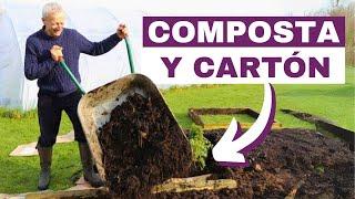 Técnica de Jardinería 'Sin Excavar' para Principiantes: Guía Paso a Paso de Composta y Cartón