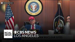 President Trump confirms U.S. strike on three Iranian nuclear facilities