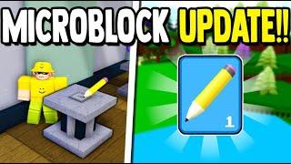 *MICROBLOCK* UPDATE!! | Build a Boat for Treasure ROBLOX