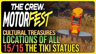 All 15 Tiki Locations The Crew Motorfest - Rainbow Cultural Treasures