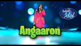 'Angaaron' live performance by Shreya Ghoshal || Indian idol Season 15 ||