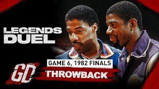 When Julius Erving FACED OFF Magic Johnson In The FINALS  LEGENDS Duel Highlights