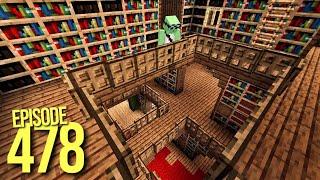 The Coolest Library EVER! - Let's Play Minecraft 478