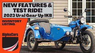 What You Should Know About The 2023 Ural Gear Up IKB Blue: Features, Improvements, and Test Ride!