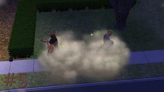 The Sims Life Stories История Винсента #5 - Побои с Самантой и Джонни