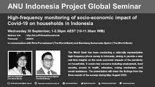High-frequency monitoring of socio-economic impact of Covid-19 on households in Indonesia