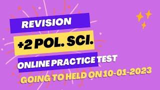 Revision for Online Practice Test +2