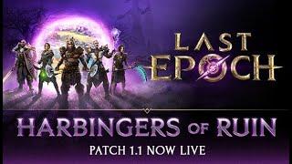 Live  Last Epoch - leveling a new character - Tornado Druid