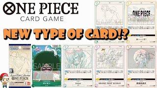 Brand New Style Card Revealed for EB-02! Anime Sketch Art TCG Cards!? (One Piece TCG News)