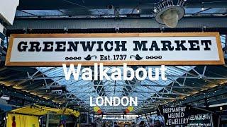 GREENWICH MARKET LONDON WALKABOUT...