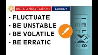 IELTS WRITING TASK ONE VOCABULARY - 7