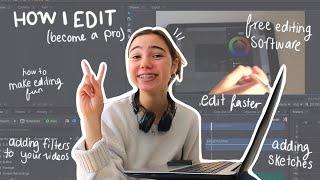 how i edit my youtube videos! (for free)