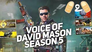 Call of Duty Mobile COD CODM Voice of David Mason Soldier Skin Steel Legion Season 5 BR Gameplay