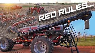 That's a lot of Case IH RED...