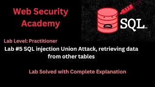 SQL injection Union Attack, retrieving data from other tables in Hindi (Lab #5)