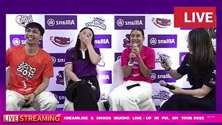 Creamline & Choco FINAL LINE-UP in PVL On Tour 2025🩷 CCS Pasabog ang First Six No SiSi sa CMFT