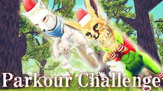 WildCraft: • Parkour Challenge • | Who is faster?     [Challenges 1: Sarah vs. tk_erbse]