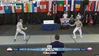 2020 158 T64 04 M S Individual Montreal CAN GP BLUE POZDNYAKOV RUS vs AMER EGY