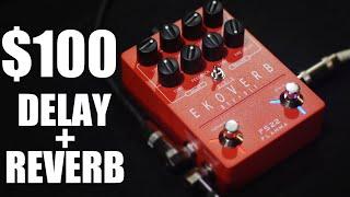 Budget Delay/Reverb Pedal - Flamma Ekoverb Demo