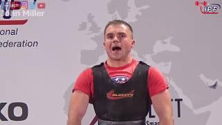 Sergei Gaishinets - 3rd Place 860kg Total - 74kg Class 2019 IPF World Open