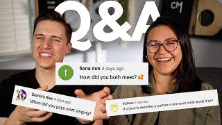 How We Met, Why We Moved to Germany, and Which Singer is Our FAVORITE! | Chase and Melia Q&A 2021