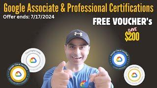 Free Google Cloud Professional Certifications | 4 Free GCP Vouchers June 2024