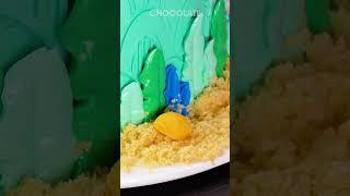 Underwater Fantasy Cake Dive Into This Ocean Themed Cake!  #shorts #cake #fantasy