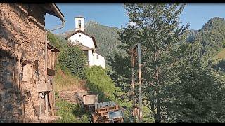 Lavoro muro in pietra- Baita in Montagna n.2