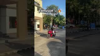 cbr650r popping sound