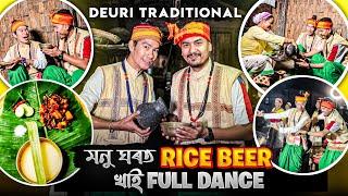 মনু ঘৰত full Party  Explore Deori Traditional food Dress with Monu Deori | Crazy Night